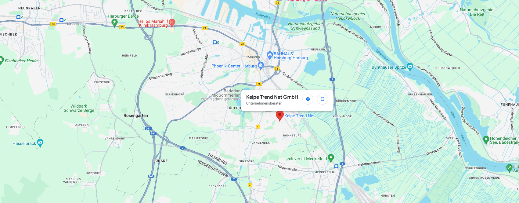 Kelpe Trend Net GmbH Anfahrt